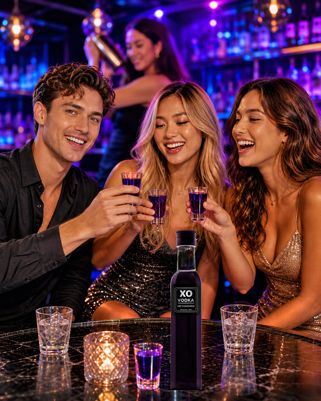 XO Ube Flavoured Vodka